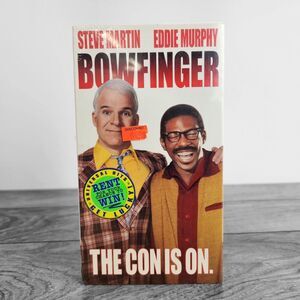 SEALED Vintage VHS Bowfinger (1999, Promo Copy) Steve Martin Eddie Murphy Rare